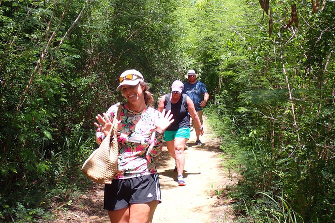 St. John Honeymoon Beach, Hike and Snorkel Adventure - Walking the Lind Point Trail