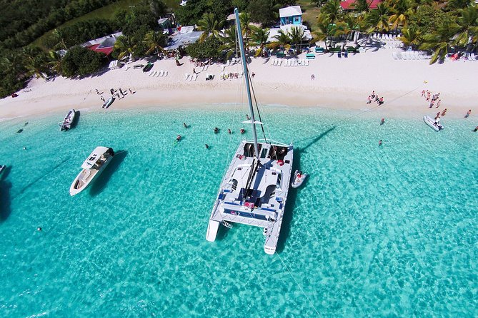 St. John Jost Van Dyke & Soggy Dollar Snorkel Sail with Breakfast - Westin - The morning reef stop near Jost Van Dyke