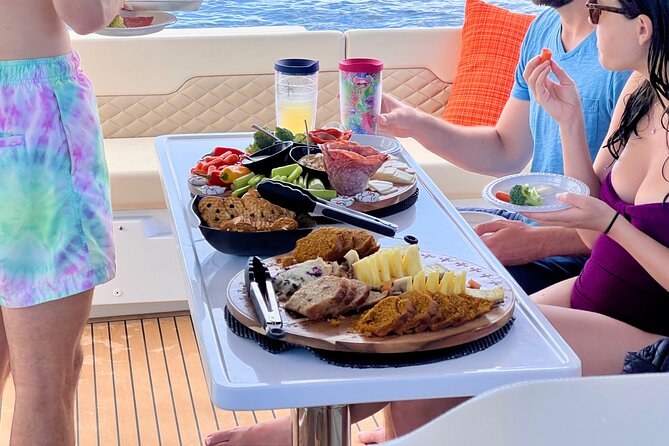 St. John Luxury Catamaran Turtle Snorkel and Cays Full Day - Cruising toward Little St. James