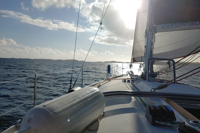 St John & Surrounding Cays - Full-Day Sail/Snorkel, 6 Guests Max - First snorkel stop: reefs, turtles, and rays
