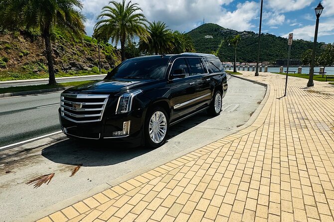 ST Thomas Luxury Private Airport Pickup - The ride through St. Thomas