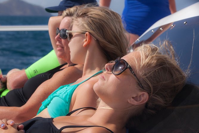 St. Thomas Maho Bay Turtle Snorkel Sail - Ritz-Carlton - The downwind ride back to St. Thomas