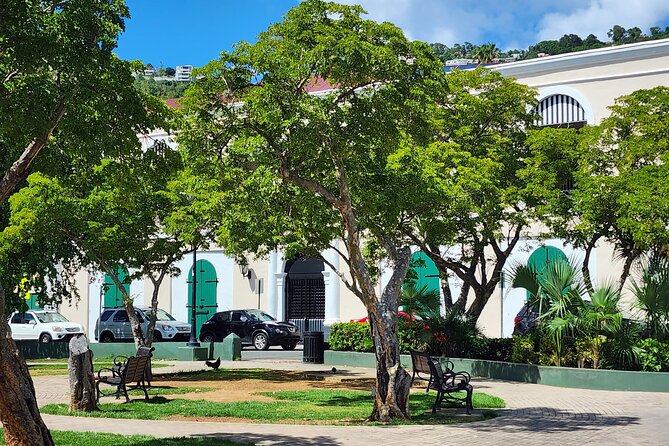 St. Thomas Shopping And Sightseeing Tour - Skyline Drive opens toward the Caribbean