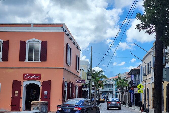 St. Thomas Shopping And Sightseeing Tour - Mountain Top delivers the big Magen’s Bay view