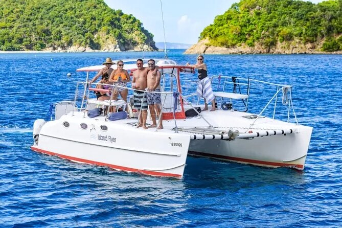 St Thomas~St John Snorkel, Swim & Beach Trip on MV Island Flyer - Maho Bay, Trunk Bay, and Christmas Cove