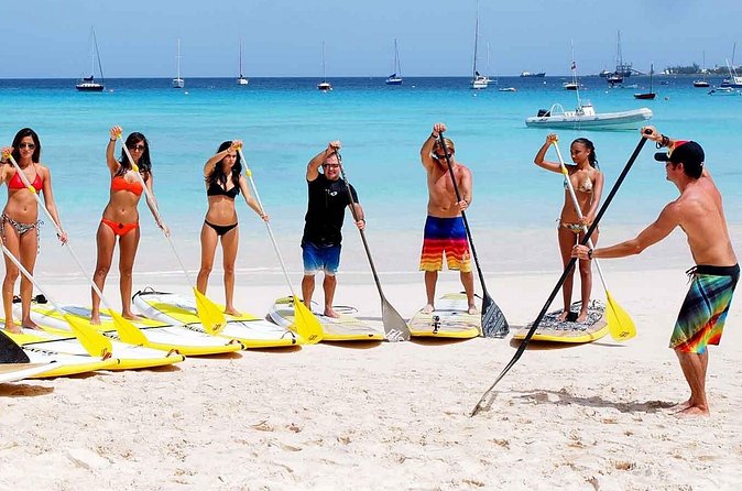 Stand Up Paddleboard Rental on St. Croix - The board and safety gear