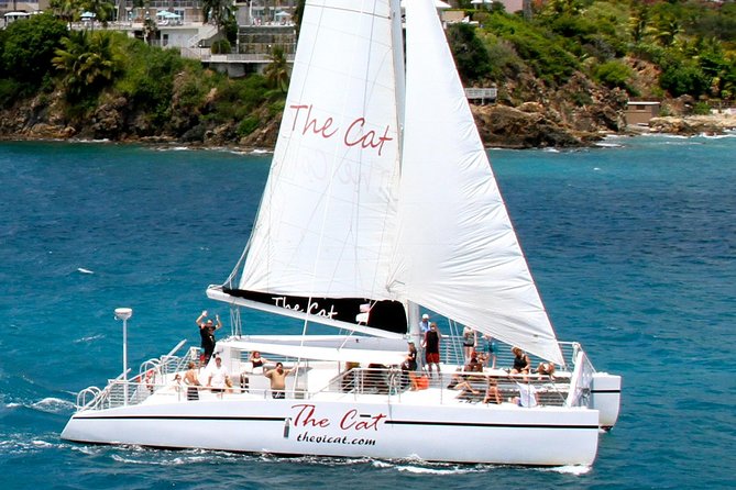 Sunset & Harbor Lights Dinner Sail from the Marriott's Frenchman's Cove - Sunset, music, and Charlotte Amalie lights