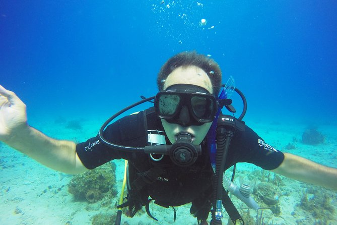 Two-Tank Dive for Certified Diving in St Thomas - Second session and the Calf and Cow canyons
