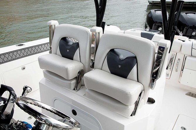 USVI Private Boat Charters - New, Fast Powerboats for Half and Full Day - St. Thomas beaches from the water